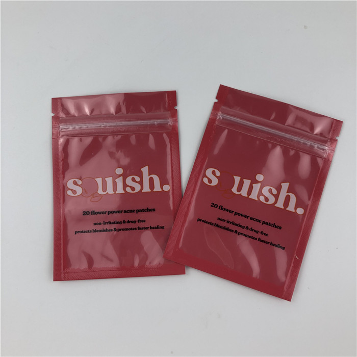 명확한 전면 창을 가진 120mic MOPP 사진 요판 Mylar 지퍼 부대 0.7c Al