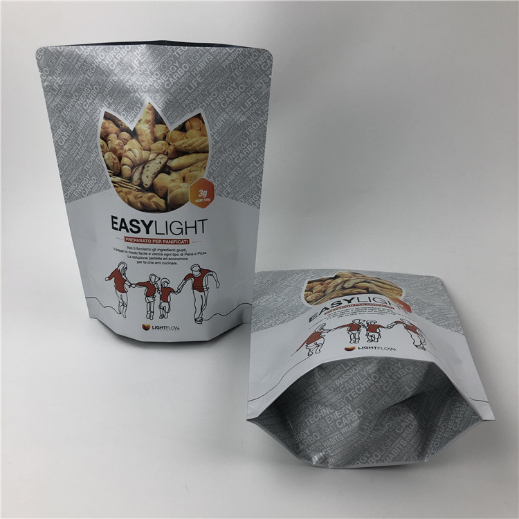 200mic CMYK MOPP Moringa는 단백질 분말을 위한 지플락 부대 1000g SGS를 위로 서 있습니다