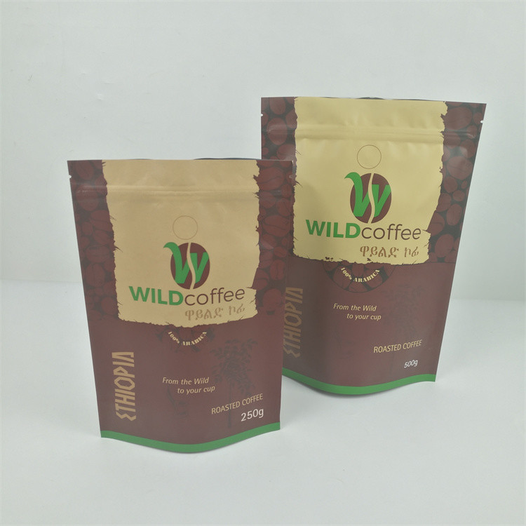 매트 VMPET 냄새 방지 지퍼 파우치 CMYK Pantone 240 마이크론