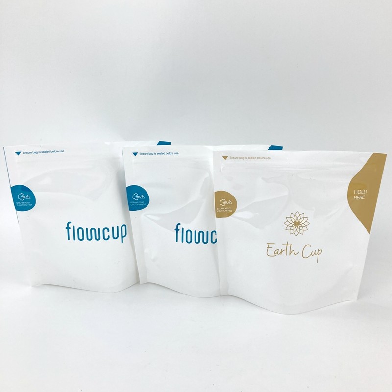 전자 레인지 살균기 증기 소독 백 RCPP 적층 PET 그라비아