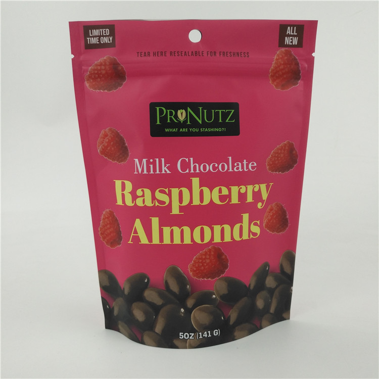 VMPET CMYK 식용인 플라스틱 파우치 열기는 초콜릿 핵심 칩 1.2C를 밀봉했습니다