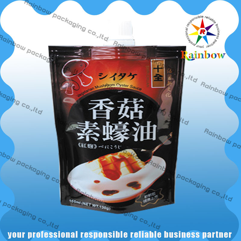 식사/향미료를 위해 플라스틱 3 밀봉된 원색 인쇄 식사 부대 포장 음식 급료