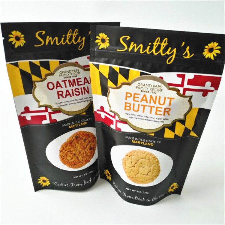 뱀 도이팩 식품은 팁 12C CMYK MOPP 플라스틱 지퍼 백을 견딥니다