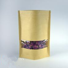 150 그램 투명한 창을 가진 수용량에 의하여 주문을 받아서 만들어지는 종이 봉지 지퍼