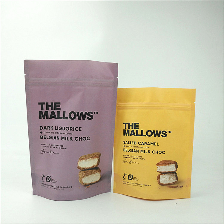 안주류 우유 초코렛 크라프트 지는 팁 라미네이트된 MOPP PET 페이를 견딥니다