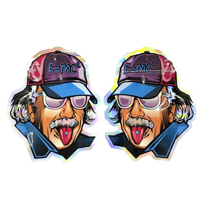 어수룩한 사람 마일라 금속 박막 작은 팁은 지플록식인 것과 함께 형성하여진 라운드를 다이 컷합니다