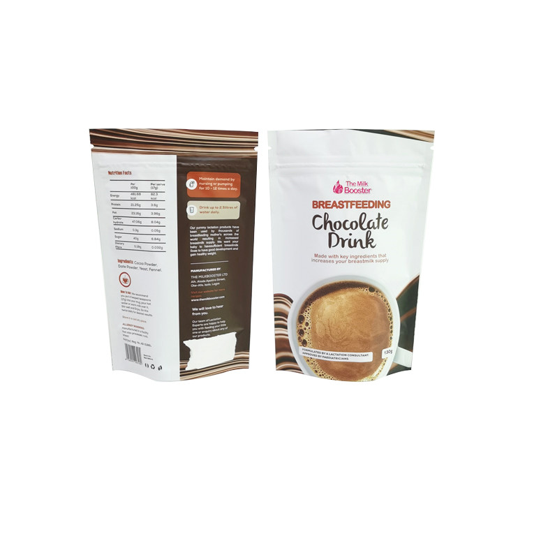 디지털 프린팅은 가방을 패키징하는 지퍼 팁 가방 커피 차 파우더 푸드를 견딥니다