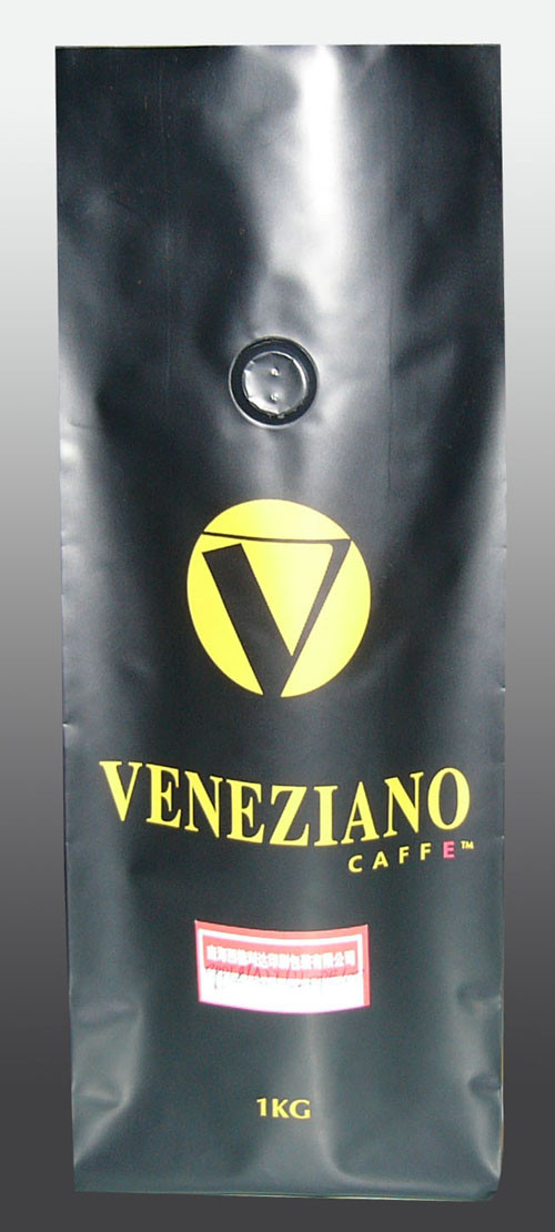 광택이 없는 끝을 포장하는 은빛 진공 물개 티백은 기체 제거 벨브로 섭니다