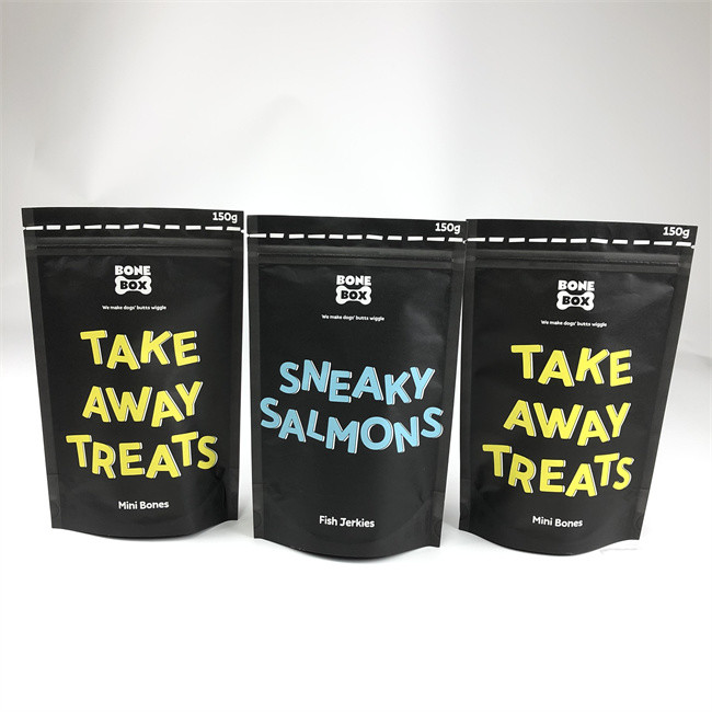 크라프트 지 개 식품백을 패키징하는 CMYK 인쇄된 플라스틱 파우치