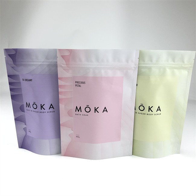 봉지 재밀봉할 수 있는 매트를 패키징하는 플라스틱 목욕 소금을 출력하는 요판 인쇄