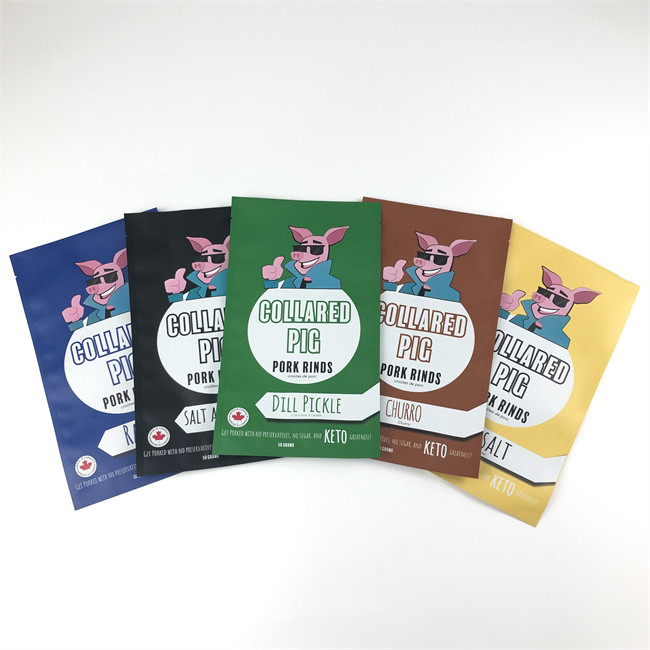 세개의 사이드 씰 플라스틱 마일라 지프 잠금 장치 에어백 재밀봉할 수 있는 냄새 증명