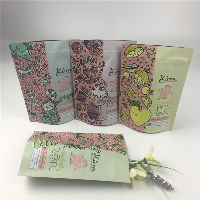 지퍼로 보따리를 꾸리는 알루미늄 호일 도이팩 냄새 증명 차 식품