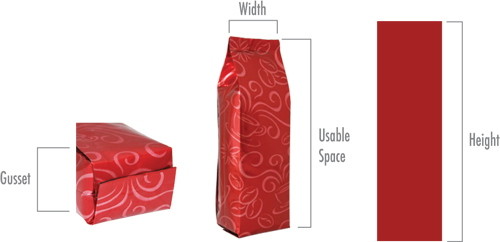 지플락 다채로운 인쇄된 광택이 없는 끝을 포장하는 박판으로 만들어진 밑바닥 삼각천 티백