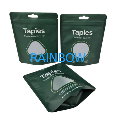 공장 공급 재사용 할 수 있는 밀폐 된 Mylar  Nipple Patch 포장 가방 주문 인쇄 냄새 방지 가방 로고