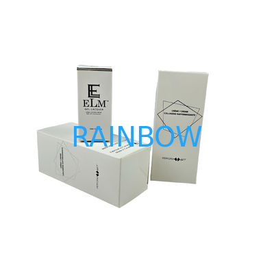 맞춤형 백색 고리 350g 포장 상자