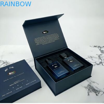 소매 주문 고급 화장품 폴더 자석 선물 EVA 폼 삽입 매트 라미네이션 향수 공예용 생분해성 물질